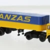 Fiat 691 T PP-Sattelzug, 1970, Danzas, 1:87, Brekina