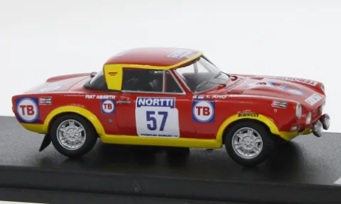 Fiat 124 Abarth Rallye, Rallye WM, 1000 Lakes Rallye, 1974, M.Oksala/T.Aho, 1:43, Trofeu