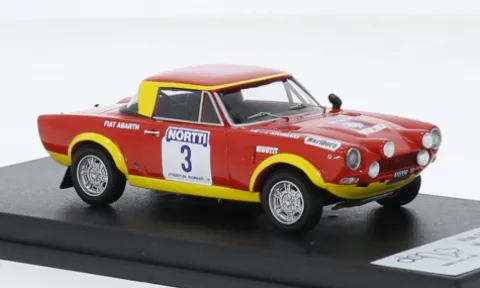 Fiat 124 Abarth Rallye, Rallye WM, Rallye Finnland, 1974, #3, M.Alen/I.Kivimäki, 1:43, Trofeu