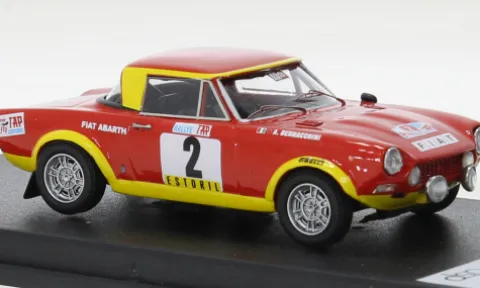 Fiat 124 Abarth Rallye, Rallye WM, Rallye Portugal, 1974, #2, R.Pinto/A.Bernacchini, 1:43, Trofeu