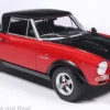 Fiat 124 Abarth, rot/schwarz, 1974, 1:24, WhiteBox