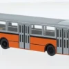 Fiat 418 AL, grau/orange, 1972, 1:87, Brekina