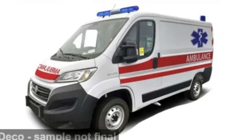 Fiat Ducato, Ambulance, 1:50, Bburago