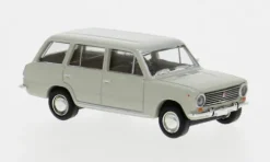 Fiat 124 Familiare, grau, 1966, 1:87, Brekina