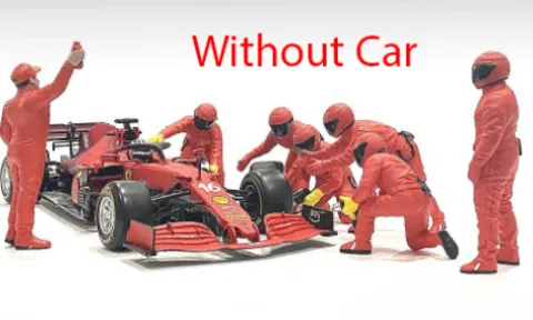 Figuren Formel 1 Pit Crew Figuren - Set III, 1:43, American Diorama