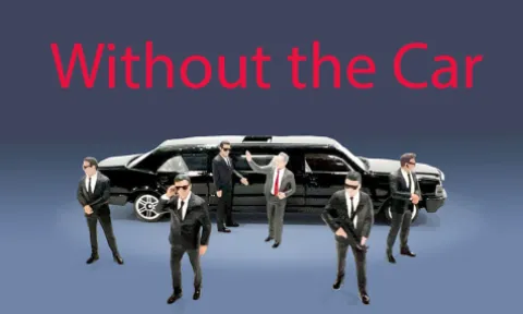 Figuren The Bodyguards, 1:64, American Diorama