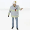Figur Firefighters - Fire Captain, 1:24, American Diorama