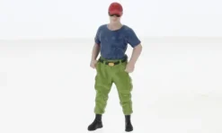 Figur Firefighters - Off Duty, 1:24, American Diorama