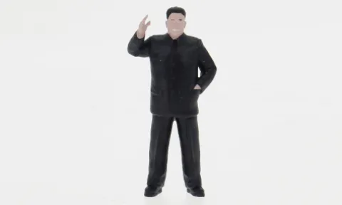 Figur Kim Jong, black, 1:43, Atlantic