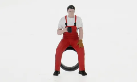 Figur Nick, red/white, 1:43, Atlantic