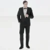 Figur Steve, black/white, 1:24, Atlantic