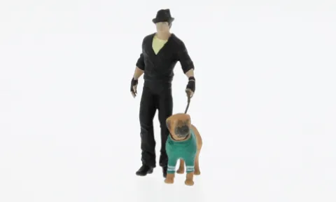 Figur Sylvester Stallone, Rocky, 1:43, Cartrix
