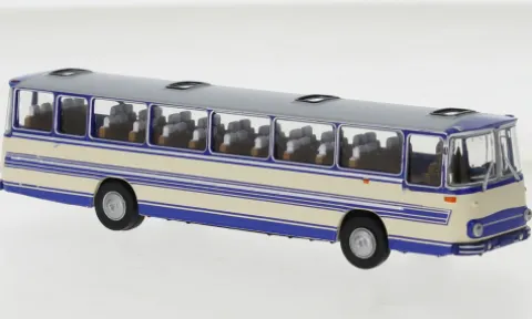 Fleischer S5, blau/hellbeige, 1973, 1:87, Brekina