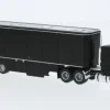 Ford CLT 9000 Renntransport-SZ, schwarz, 1978, 1:87, Brekina