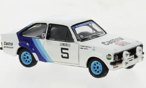 Ford Escort RS 1800, Rallye Monte Carlo, 1979, #5, H.Mikkola, 1:87, Brekina