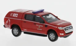 Ford Ranger, 2016, Feuerwehr Wolfhagen, 1:87, Busch