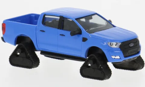 Ford Ranger, blau, 2016, 1:87, Busch