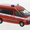 Ford Transit Custom Bus HD, 2012, Freiwillige Feuerwehr Köln, 1:87, Busch