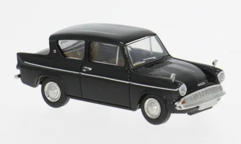 Ford Anglia, schwarz, 1959, 1:87, Brekina