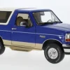 Ford Bronco Eddie Bauer Edition, blau/beige, 1996, 1:18, Greenlight