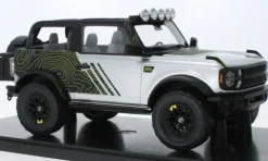 Ford Bronco RTR, silber/Dekor, 2022, 1:18, GT Spirit