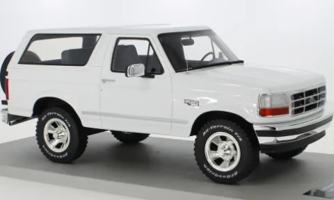 Ford Bronco, weiss, 1992, 1:18, Lucky Step Models