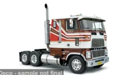Ford CL 9000, braun/rot, 1976, 1:64, IXO America