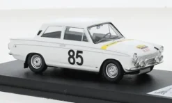 Ford Cortina GT, weiss, Rally Lüttich-Rom-Lüttich, 1964, #85, G.Staepelaere/E.Meeuwissen, 1:43, Trofeu