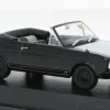Ford Cortina MK II Crayford Convertible, schwarz/silber, 1:43, Oxford