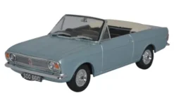 Ford Cortina MkII Crayford Convertible, hellblau, 1:43, Oxford