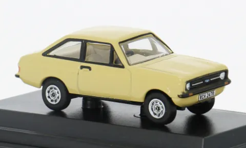 Ford Escort MkII, beige, 1:76, Oxford