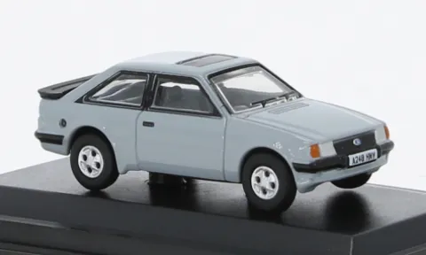 Ford Escort MK III XR3i, grau, 1981, 1:76, Oxford