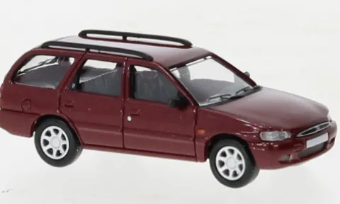 Ford Escort MK VII Turnier, dunkelrot, 1995, 1:87, PCX87
