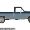 Ford F-150 Custom, dunkelblau/blau, 1981, 1:64, IXO America