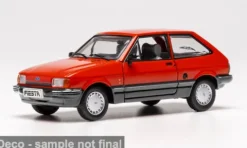 Ford Fiesta MK II, rot, 1984, 1:43, IXO