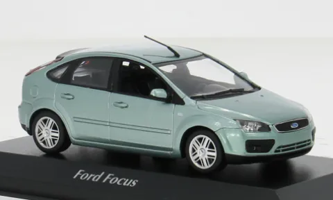 Ford Focus MK II, hellgrün, 2004, 1:43, Maxichamps