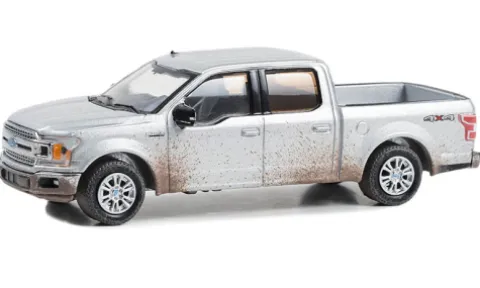 Ford F-150 XLT, silber, 2020, 1:64, Greenlight