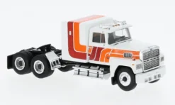 Ford LTL 9000, weiss/orange, 1978, 1:87, Brekina