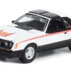 Ford Mustang Cobra, weiss/Dekor, 1981, 1:64, Greenlight