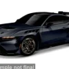 Ford Mustang GTD, schwarz, 2025, 1:64, Maisto