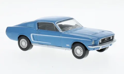 Ford Mustang GT Fastback, hellblau, 1968, 1:43, Norev