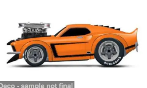 Ford Mustang GT, orange, 1969, 1:64, Maisto