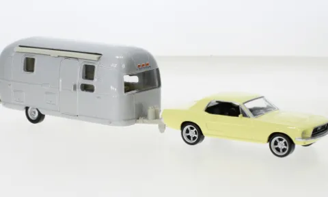 Ford Mustang, hellgelb, 1968, 1:43, Norev