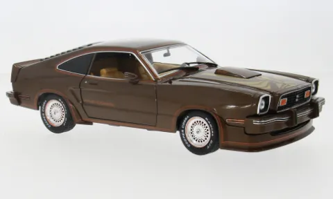 Ford Mustang II King Cobra, braun/orange, 1978, 1:18, Greenlight
