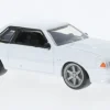 Ford Mustang LX, weiss, 1988, 1:64, Bburago