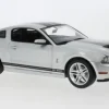 Ford Mustang Shelby GT 500, silber/schwarz, 2011, 1:18, Greenlight