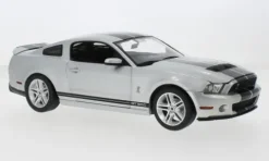 Ford Mustang Shelby GT 500, silber/schwarz, 2011, 1:18, Greenlight