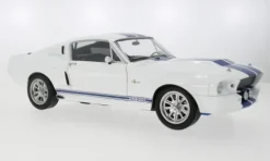 Ford Mustang Shelby GT500, weiss/blau, 1967, 1:12, KK Scale