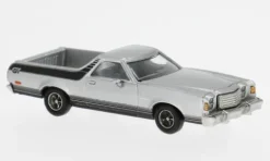 Ford Ranchero GT, silber, 1977, 1:87, Brekina