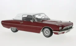 Ford Thunderbird Coupe, rot/weiss, 1966, 1:18, KK Scale